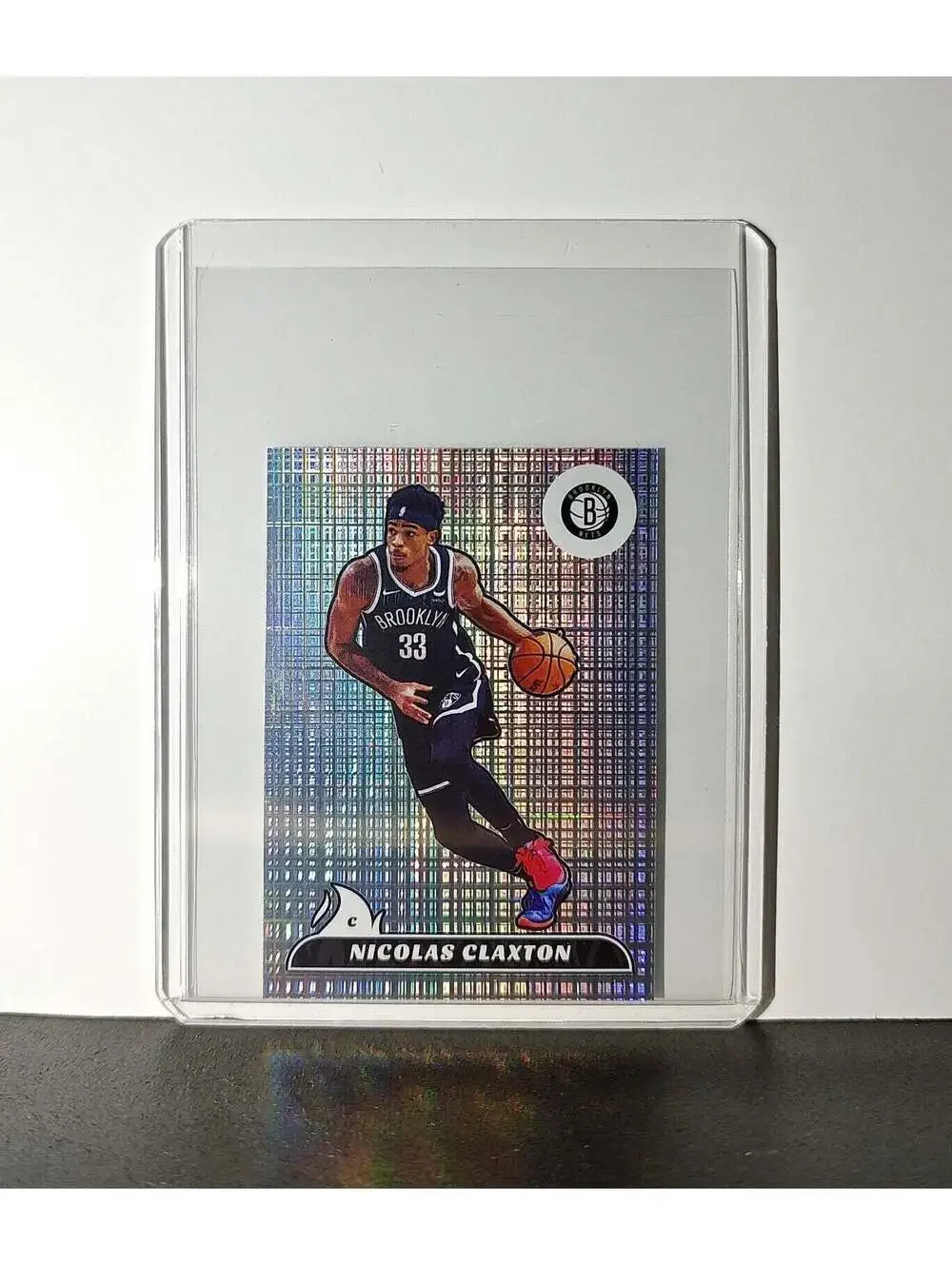 Nicolas Claxton 2024-25 Panini NBA #134 Sticker Card Brooklyn Nets